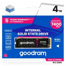 Dysk SSD GOODRAM PX700 4 TB (M.2 2280″ /4TB )