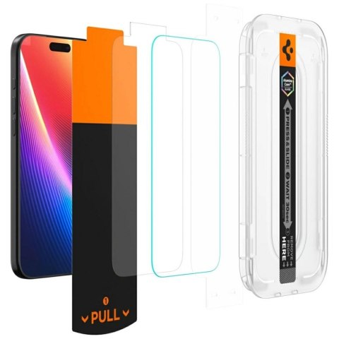 Szkło hartowane Spigen Glas.Tr Camera EZ FIT Pro HD do Apple iPhone 17 Pro / 17 / 16 Pro 1szt
