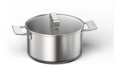 Zestaw garnków BOSCH HEZ9SE040 - 3 garnki z pokrywką + patelnia