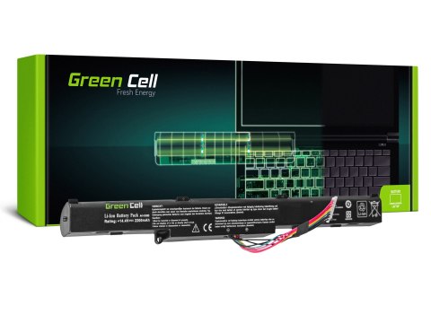 Green Cell bateria A41-X550E do Asus A450 A550 F550 K550 R510 R510D R510DP X450 X550 X550D