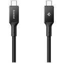 Kabel Spigen EB10010CC Essential USB-C 100W 1m czarny