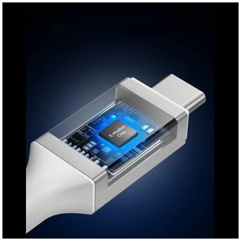 Kabel Spigen EB24012CC Essential USB-C 240W 1.2m biały