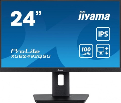 Monitor IIYAMA 4948570123179 (23.8" /IPS /100Hz /2560 x 1440 /Czarny)