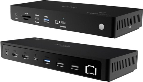I-TEC TB4TRIPLEDOCKPD (Czarny /USB-C )