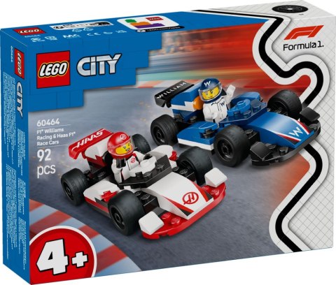 LEGO 60464 CITY - Bolidy Williams Racing i Haas F1