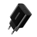 Ładowarka sieciowa EU UGREEN CD137 USB-C, 20W, PD3.0 (czarna)