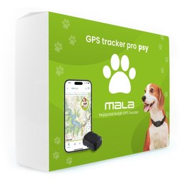 GPS tracker pro psy czarny, ONI 67378, Mala