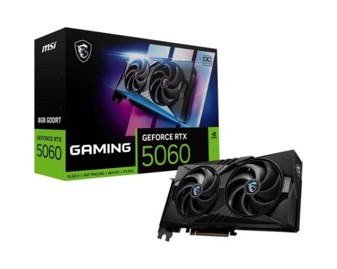 Karta graficzna MSI GeForce RTX 5060 8G GAMING OC (RTX 5060 8G GAMING OC)