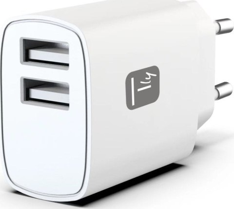 Ładowarka TECHLY IPW-USB-12W2A(2x USB typu A\5V)