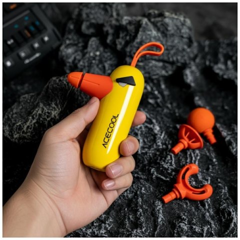 Mini pistolet do masażu 4smarts ACECOOL żółty