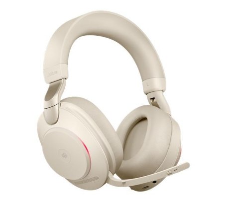 Słuchawki bezprzewodowe JABRA Evolve2 85 Link380c MS Stereo Beżowy (Beżowy)