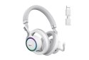 Otwarte słuchawki gamingowe bezprzewodowe Havit Fuxi-H8 (białe)