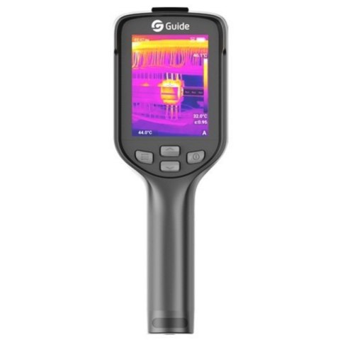 GUIDE SENSMART KAMERA TERMOWIZYJNA 256X192PX, TECHNOLOGIA SUPERIR, WYŚWIETLACZ 3,5", 12H PRACY, PRZENOŚNA I NIEZAWODNA E3
