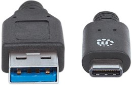 Kabel USB MANHATTAN USB 3.1 typ C (wtyk) 1