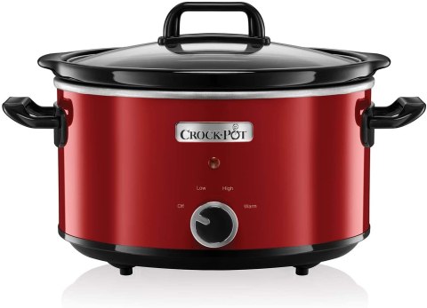 Wolnowar Crock-Pot SCV400RD-050 3,5l (czerwony) (WYPRZEDAŻ)