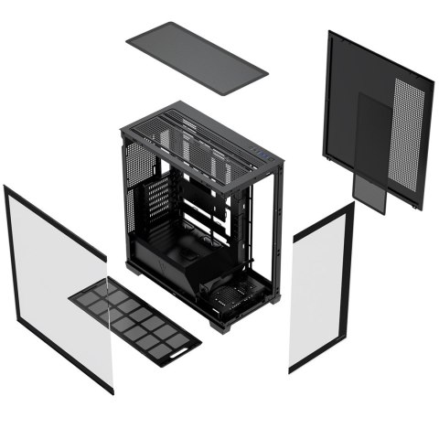 MODECOM OBUDOWA VOLCANO STELLAR PLUS MIDI CZARNA (WYPRZEDAŻ)