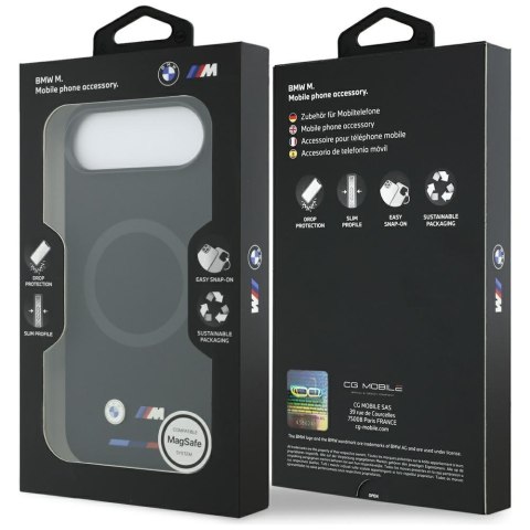Etui BMW M Silicon Logo MagSafe do iPhone Air czarny