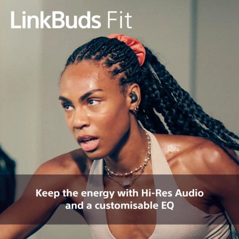 Bezprzewodowe słuchawki z redukcją szumów Sony WF-LS910N LinkBuds Fit, zielony | Sony