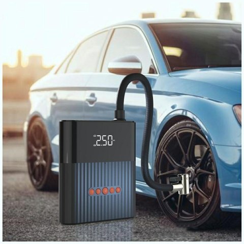 Jump Starter 4smarts PitStop+ 8800mAh Powerbank z kompresorem i latarką czarny