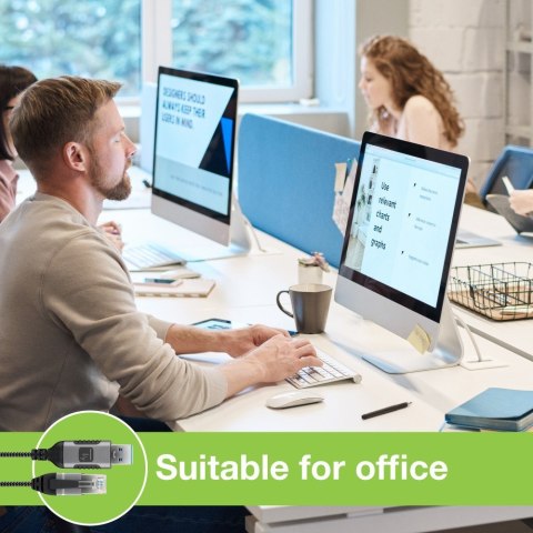 TECHLY ADAPTER/KABEL SIECIOWY USB-A NA GIGABIT ETHERNET RJ45 1M