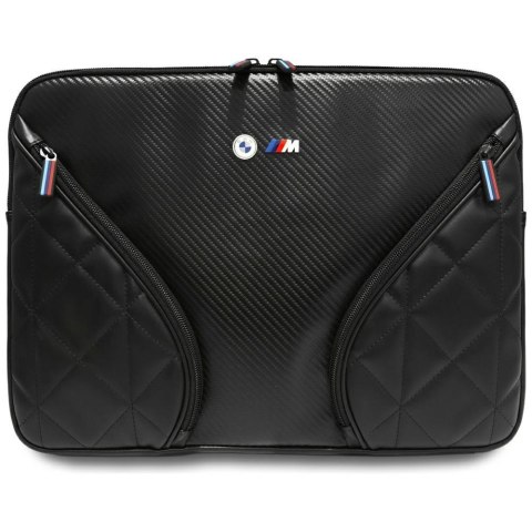 Torba BMW Carbon Pockets&Metal Logo Sleeve 16" czarny