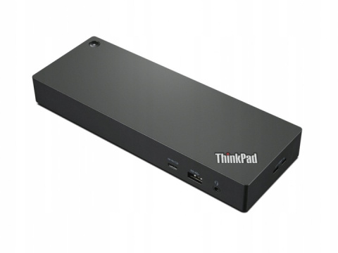 Lenovo | ThinkPad Thunderbolt 4 Workstation Dock | Stacja dokująca | Porty Ethernet LAN (RJ-45) 1 | Porty VGA (D-Sub) ilość | Po