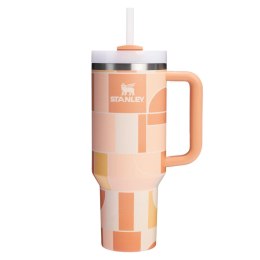 Kubek Termiczny Stanley Quencher H2.O FlowState 1.18L Apricot Court Geo