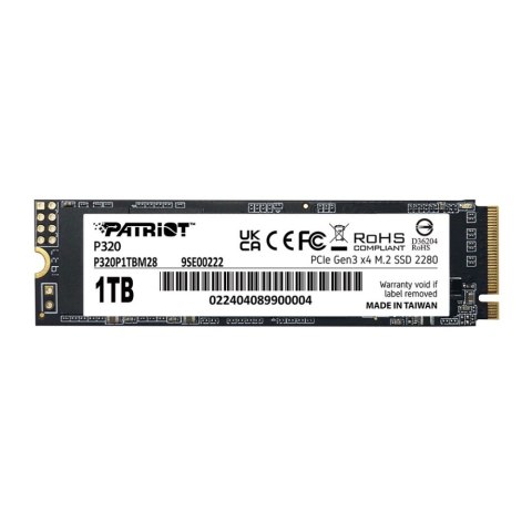 Dysk SSD PATRIOT P320P1TBM28 (M.2″ /1TB )