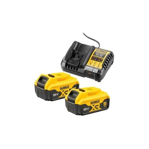 Ładowarka DCB1104 + 2x5Ah DCB1104P2 DEWALT