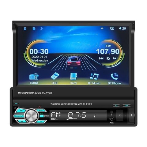 Monitor samochodowy 7'' Podofo A3503 Carplay&Android Auto