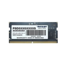 Pamięć PATRIOT (SODIMM/DDR5/16 GB/5600MHz/1.1V/46CL/SINGLE)