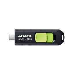 Pendrive A-DATA ACHO-UC300-32G-RBK (32 GB /Czarno-zielony )