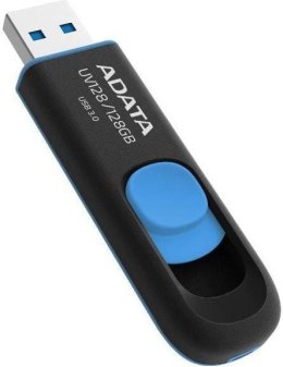 Pendrive A-DATA DashDrive UV128 (128 GB /USB 3.0 /Czarno-niebieski )