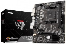 Płyta główna MSI A520M-A PRO (Socket AM4 /micro ATX)