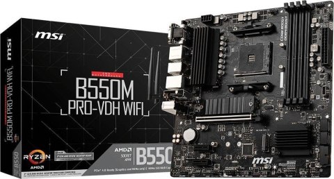 Płyta główna MSI B550M PRO-VDH WIFI (Socket AM4 /micro ATX)
