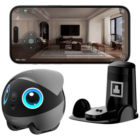 Inteligentny robot towarzyszący ENABOT EBO Air 2 Plus szary