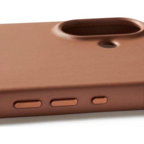 Etui skórzane do iPhone 17 Tan Mujjo