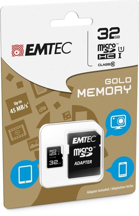 Karta pamięci EMTEC 32 GB Adapter