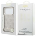 Etui Guess 4G Script MagSafe do iPhone 17 Pro różowy