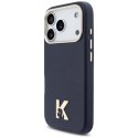 Etui Karl Lagerfeld Karl Head Logo MagSafe do iPhone 17 Pro Max niebieski
