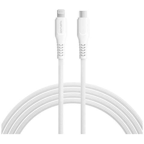 Kabel 4smarts Lightning do USB-C 30W 1.5m biały