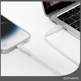 Kabel 4smarts Lightning do USB-C 30W 1.5m biały
