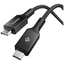 Kabel Spigen EB10015CC Essential USB-C 100W 1.5m czarny