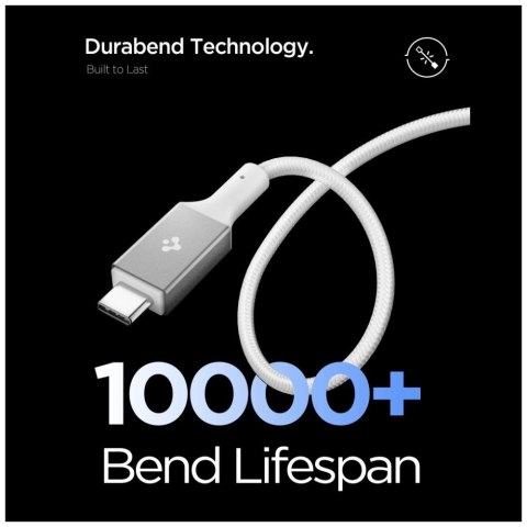 Kabel Spigen EB24015CC Essential USB-C 240W 1.5m biały