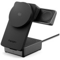 Ładowarka indukcyjna Spigen Essential EF323MQ 3w1 25W Qi2.2 MagSafe czarny