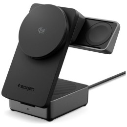 Ładowarka indukcyjna Spigen Essential EF323MQ 3w1 25W Qi2.2 MagSafe czarny