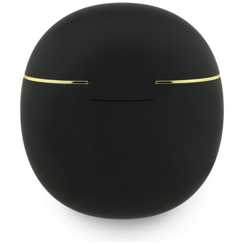 Słuchawki TWS Guess Gold Line Triangle czarny