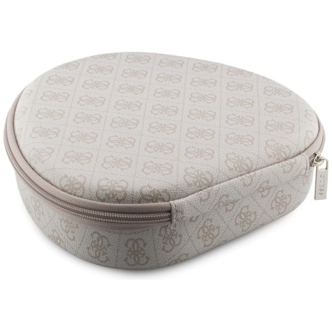 Słuchawki nauszne Guess 4G Triangle Logo Bluetooth ENC różowy