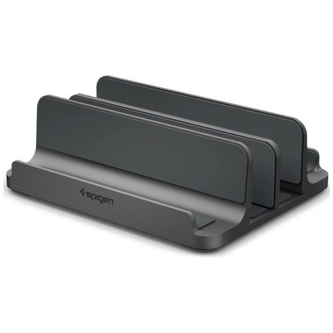 Stojak na laptopa Spigen LD208S4 Vertical Laptop Stand Space szary