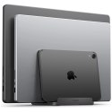 Stojak na laptopa Spigen LD208S4 Vertical Laptop Stand Space szary